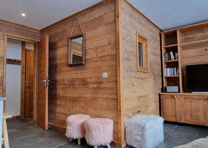 Cabiné Rénové, Accès Ski, 5 Pers. à Plagne Centre - Fr-1-351-271 *