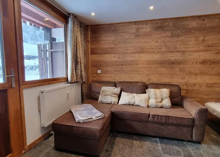 Cabiné Rénové, Accès Ski, 5 Pers. à Plagne Centre - Fr-1-351-271 Apartamento