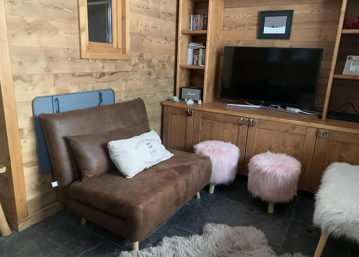 Cabiné Rénové, Accès Ski, 5 Pers. à Plagne Centre - Fr-1-351-271 * La Plagne-Tarentaise