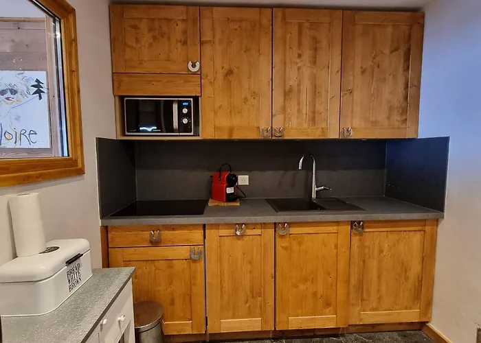 Cabiné Rénové, Accès Ski, 5 Pers. à Plagne Centre - Fr-1-351-271 Apartamento La Plagne-Tarentaise